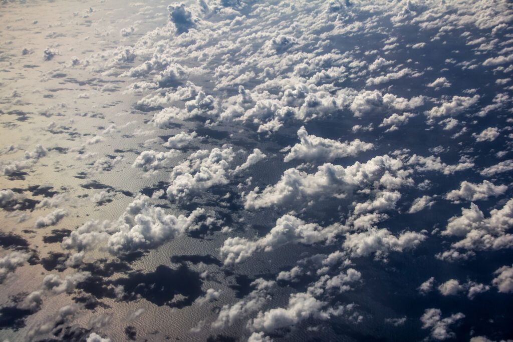 Cielo y Nubes desde Avión-Cuba-2014