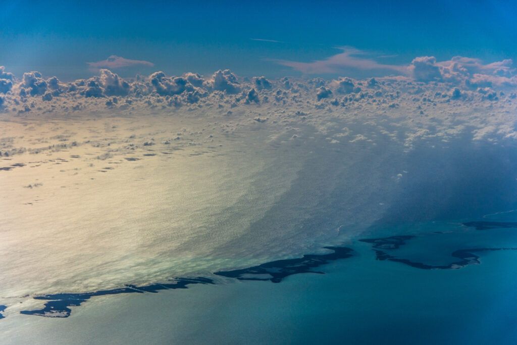 Marcos Sanzano Fotografías-Cielo y Nubes desde Avión-Cuba-2014
